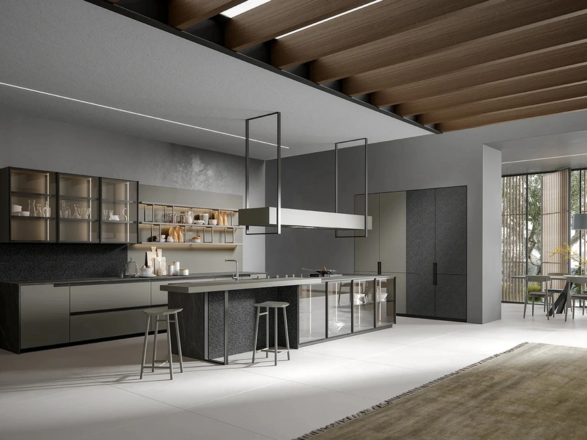 Cucina Moderna E03 Eclettica-Polis 03 di Scandola