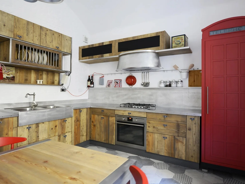 Cucina Moderna angolare Lab 40 di Marchi