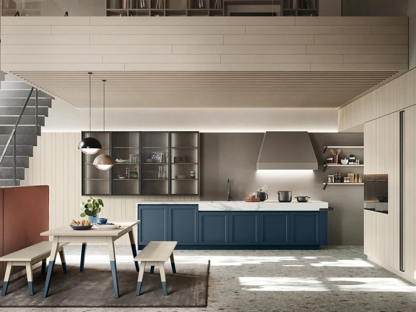 Cucina Moderna ad angolo M06 Maestrale di Scandola