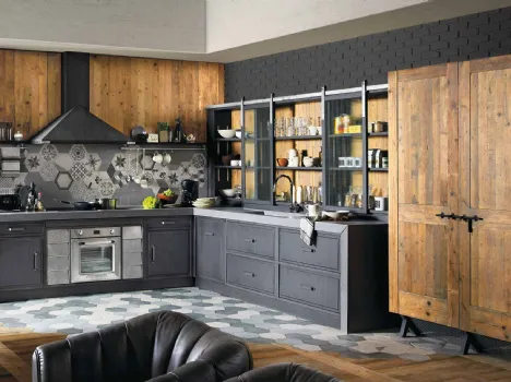 Cucina Shabby Chic angolare  Brera 76 di Marchi