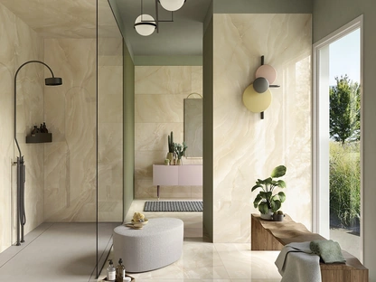 Piastrelle Noblesse Onyx Oyster di Lea Ceramiche