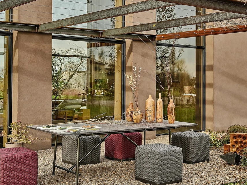 Tavolo in pietra Any Day Outdoor di Flexform