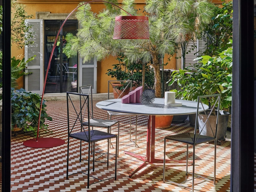 Tavolo in pietra Fly Outdoor di Flexform