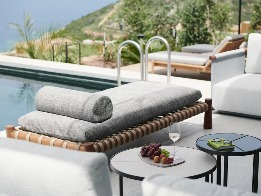 Lettino Prendisole Guna di Gervasoni