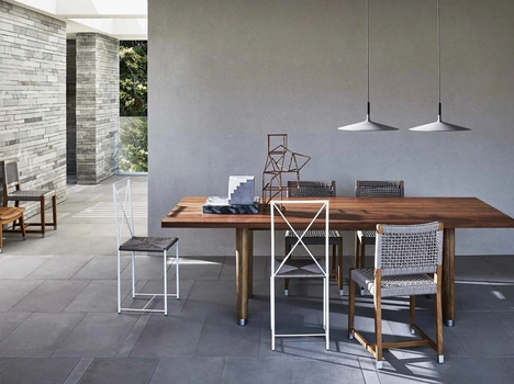 Tavolo in legno massello Monreale Outdoor di Flexform