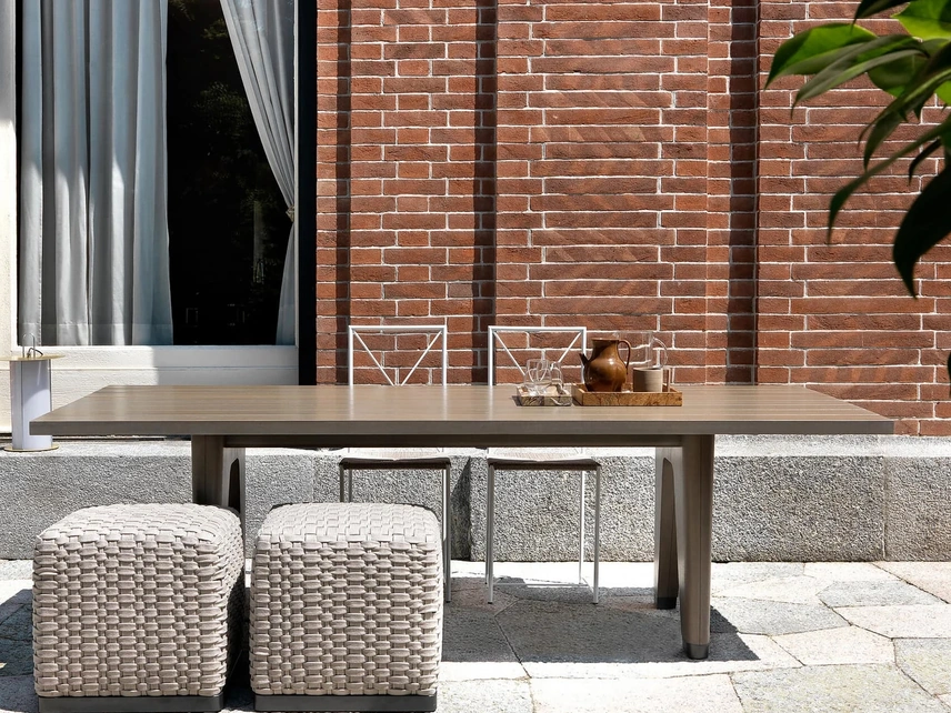 Tavolo in legno massello Monreale Outdoor di Flexform
