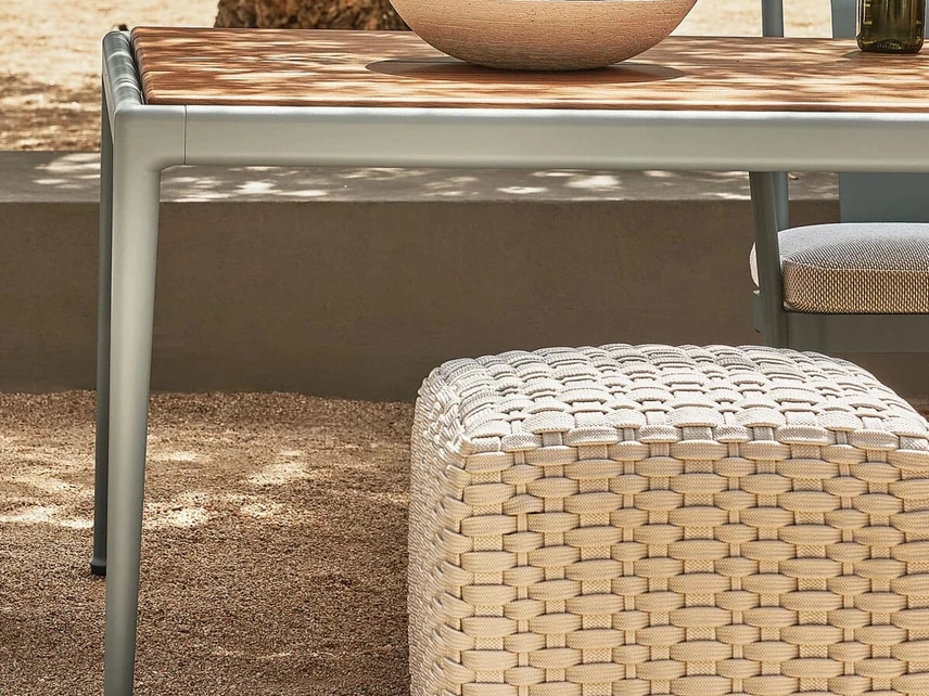 Pouf in fibre di polietilene Phuket di Flexform