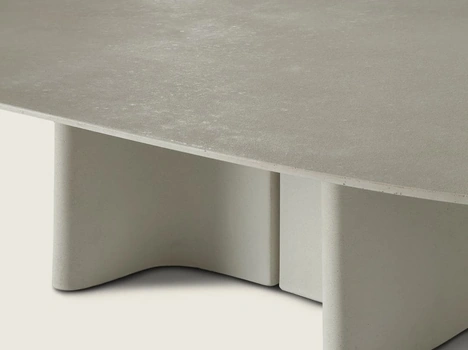 Tavolino in cemento Tara Outdoor di Flexform