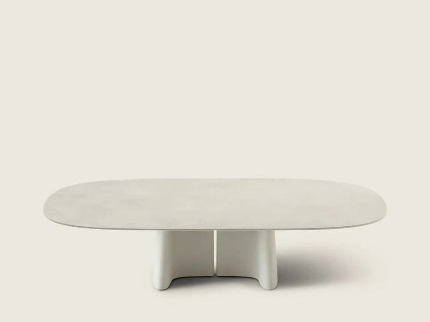 Tavolino in cemento Tara Outdoor di Flexform