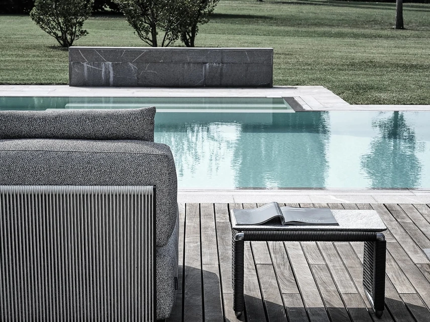 Tavolino in pietra Tindari Outdoor di Flexform