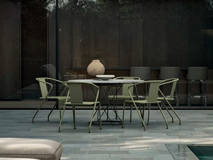 Tavolo in pietra Torcello Outdoor di Flexform