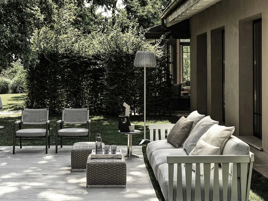 Divano in legno Zante di Flexform