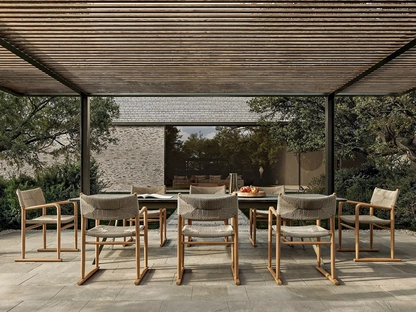 Tavolo in pietra Zefiro Outdoor di Flexform