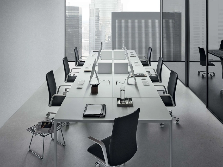 Scrivania Operativa Flat System di Rimadesio