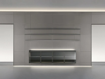 Parete divisoria Modulor Peltro di Rimadesio